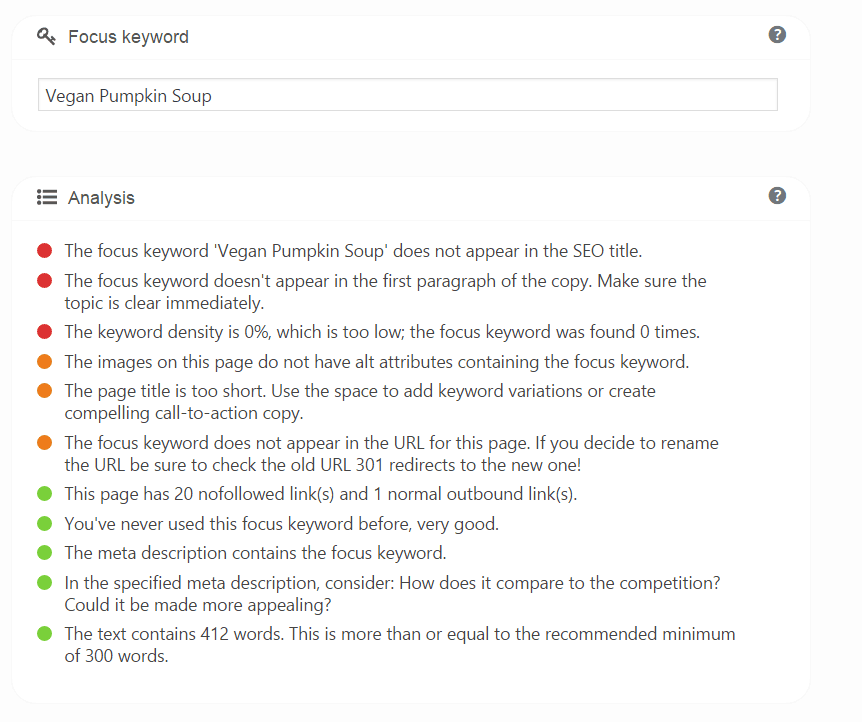 Yoast SEO Wordpress Plugin