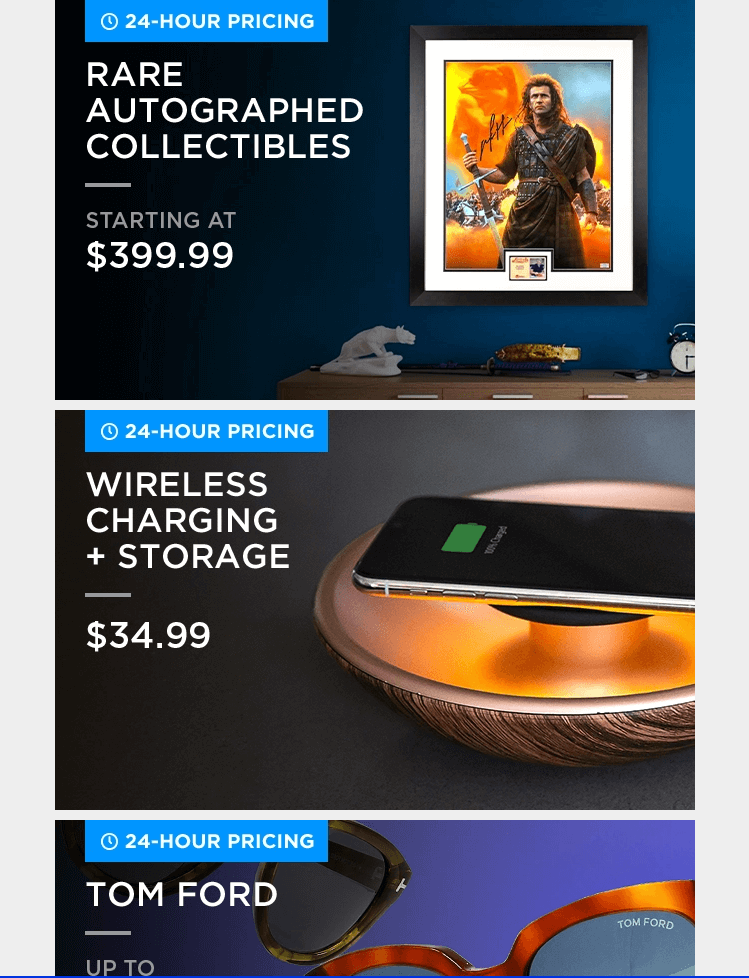 Limited-time sale email An example of a limited-time sale email