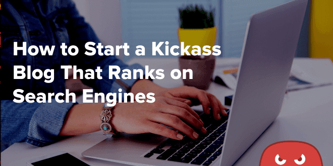 image of a writer how to start a blog