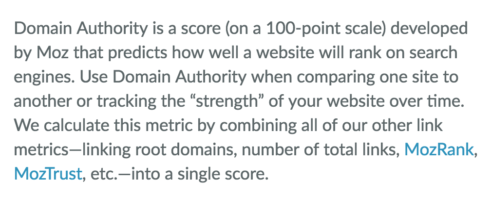 What Is Domain Authority And Page Authority